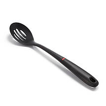 Ложка-шумівка нейлонова OXO SoftWorks Nylon Slotted Spoon, 34 см, чорна (1040614), фото 2