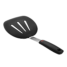 Лопатка гнучка OXO SoftWorks Silicone Flexible Pancake Turner, 30 см, чорна (2103000), фото 2