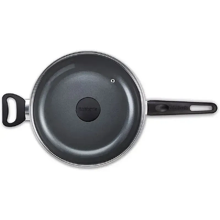 Сковорода з кришкою Brabantia Indu+ Recycled Frying Pan Non-Stick, 28 см (101708), фото 2