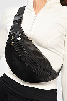 Бананка жіноча чорного кольору 203255M