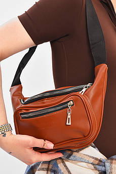 Бананка жіноча коричневого кольору 203312M