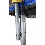 Батут Atleto 21000124 з внутрішньою сіткою 312 см різнокольоровий, фото 4