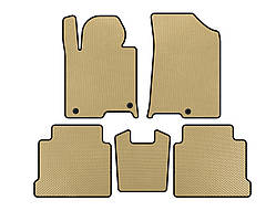 Килимки EVA (SD, Бежевий) для Hyundai Sonata LF 2014-2019 рр