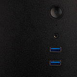 Корпус Prologix E105 Black 400W ( Black ) DS, фото 3