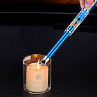 Електроімпульсна кухонна запальничка Lumin з підсвічуванням та зарядкою від USB US-809C, фото 3