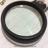 Лупа з підсвічуванням - "Magnifying Glass" з батарейками, фото 2