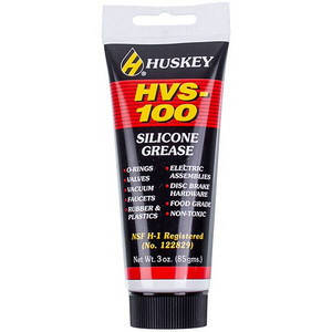 Змазка силіконова водостійка HUSKEY HVS-100 Silicone Grease 85 г для гідравлічних елементів 1.1.3.02