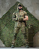 Літній тактичний костюм Горка Мультикам 8в1 з футболкою та аксесуарами ПП7569 ТМ, фото 3