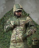 Літній тактичний костюм Горка Мультикам 8в1 з футболкою та аксесуарами ПП7569 ТМ, фото 5