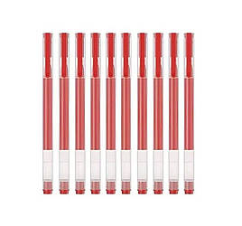 Набір ручок Xiaomi High-capacity Gel Pen (10-Pack) (Red)