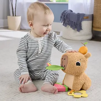 М'яка іграшка "Капібара" Fisher-Price (аксесуари, у коробці) HYR54