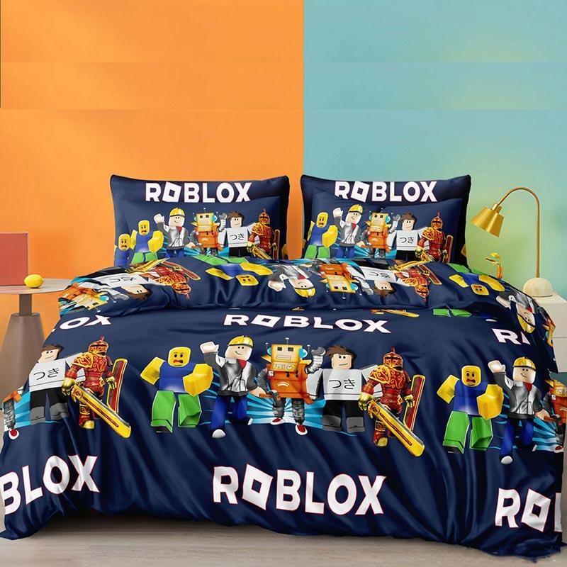 Підліткова постільна білизна ROBLOX Бязь Люкс MERISET — Полуторний