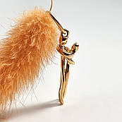 Підвіска позолочена Пара закоханих без каменів