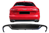 Диффузор заднего бампера DPT V2 (2011-2014) для Ауди A6 C7