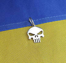 Кулон череп карателя Punisher Maxi Silver 8969, фото 5