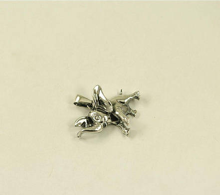 Кулон слоник Maxi Silver 8796, фото 3