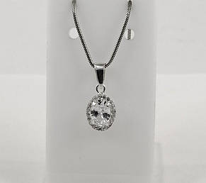 Кулон овал Maxi Silver 8024, фото 3