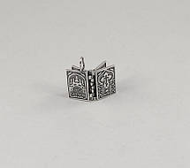 Кулон Книга з молитви Maxi Silver 8012, фото 5
