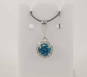 Кулон круглий Maxi Silver 7976, фото 3