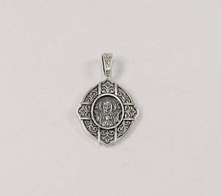Іконка на шию Maxi Silver 7563, фото 1