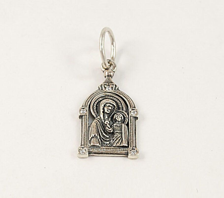 Іконка на шию Maxi Silver 7158