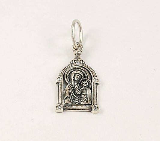 Іконка на шию Maxi Silver 7158, фото 1