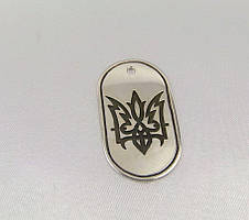 Кулон тризуб Maxi Silver 5702, фото 3