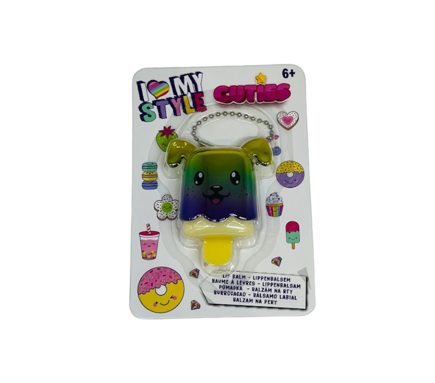 Дитячий блиск для губ з підвіскою I Love Style – Cuties - Песик, арт 018348, 1 шт, Різнокольоровий, фото 1
