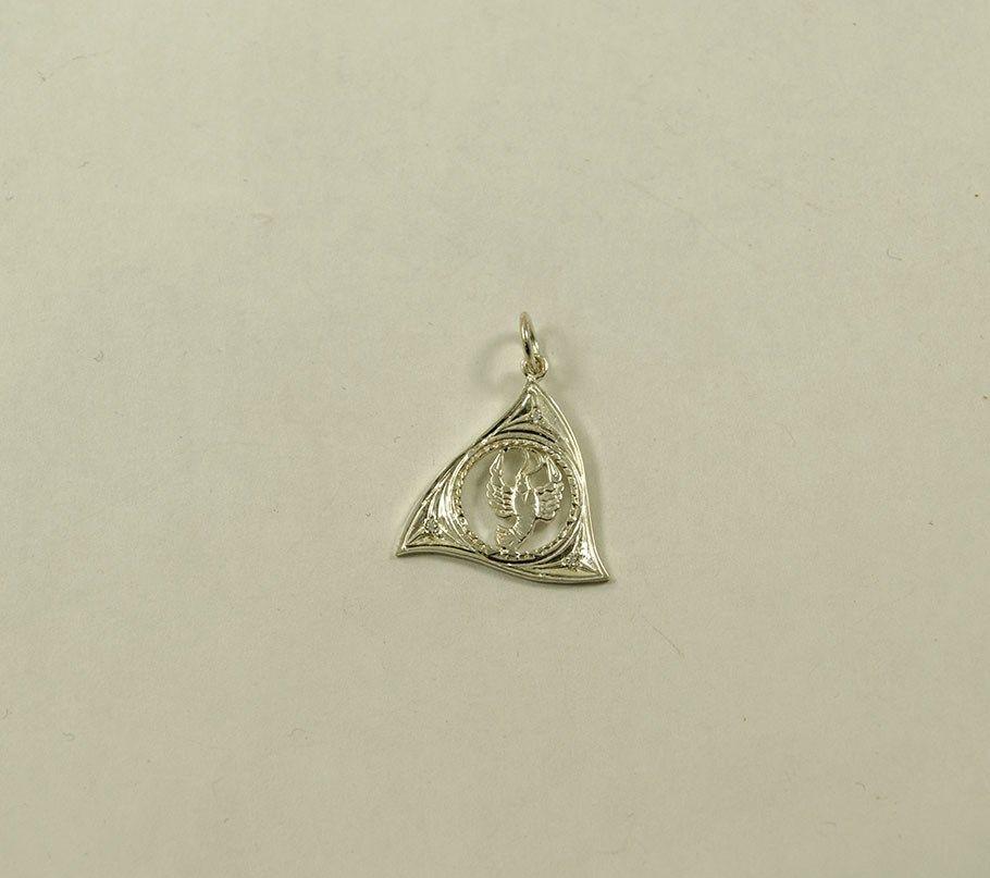 Кулон знак зодіаку Рак Maxi Silver 4198
