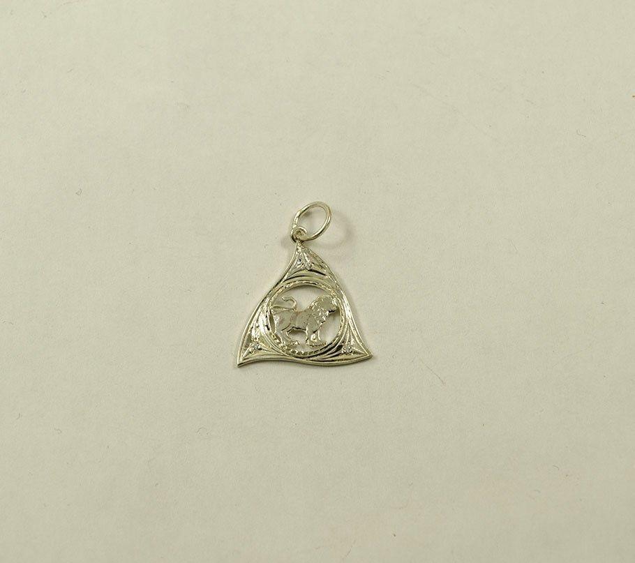 Кулон знак зодіаку Лев Maxi Silver 4196