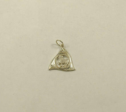 Кулон знак зодіаку Овен Maxi Silver 4192, фото 3