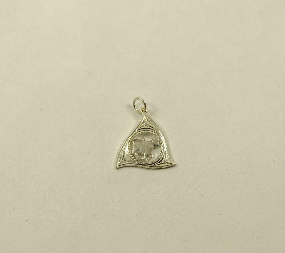 Кулон знак зодіаку Телец Maxi Silver 4190