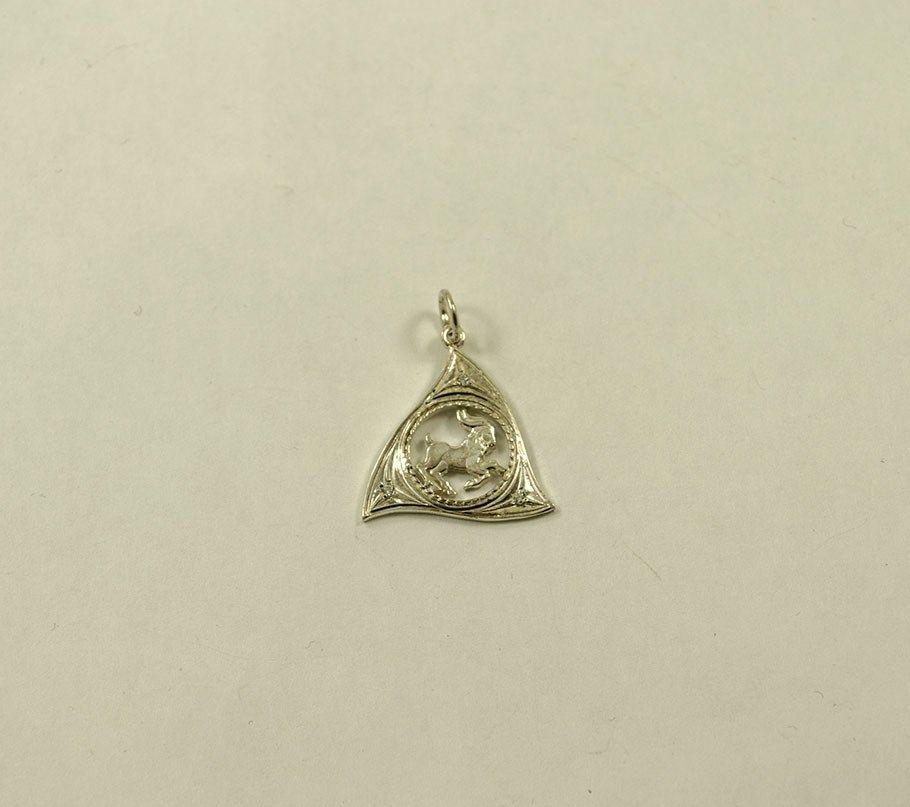 Кулон знак зодіаку Козеріг Maxi Silver 4188