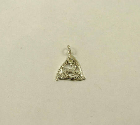 Кулон знак зодіаку Козеріг Maxi Silver 4188, фото 1