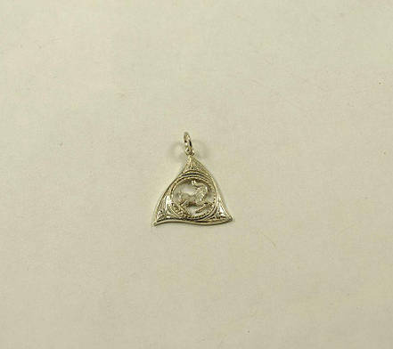 Кулон знак зодіаку Козеріг Maxi Silver 4188, фото 3