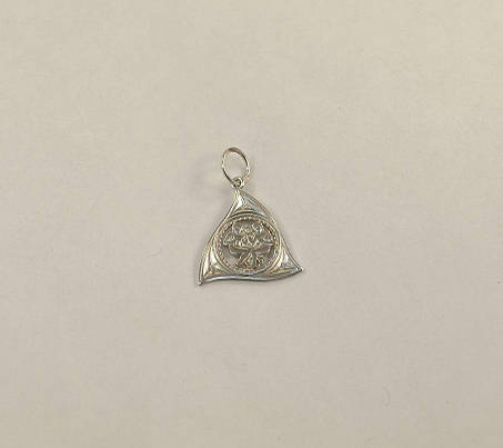 Кулон знак зодіаку Близнюки Maxi Silver 4182, фото 1