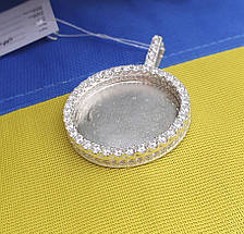 Кулон під світлини Maxi Silver 3720, фото 4