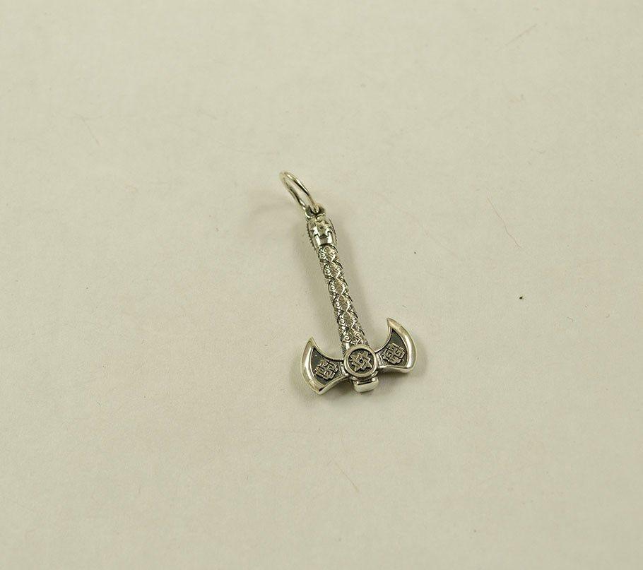 Кулон Секіра Перуна з захистом Maxi Silver 8986