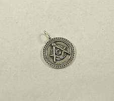 Кулон Масонів Maxi Silver 8948, фото 3