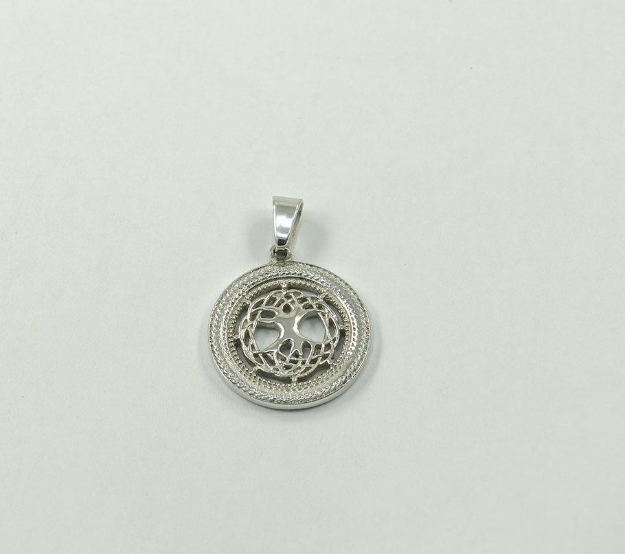 Жіночий кулон Дерево життя оберег Maxi Silver 8630