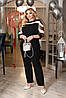 46-64 Жіночий ошатний брючний костюм, фото 6
