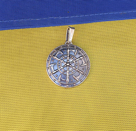 Жіночий кулон Оберег Ярат Maxi Silver 8531, фото 1