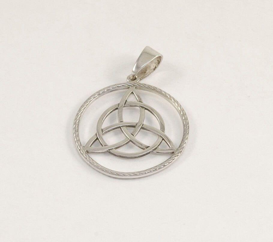 Кулон Оберег Триголов Maxi Silver 2437