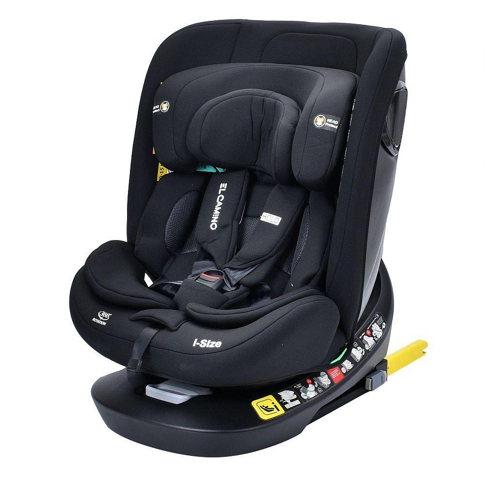 Автокрісло дитяче El Camino i-HOLD ME 1188 Black
