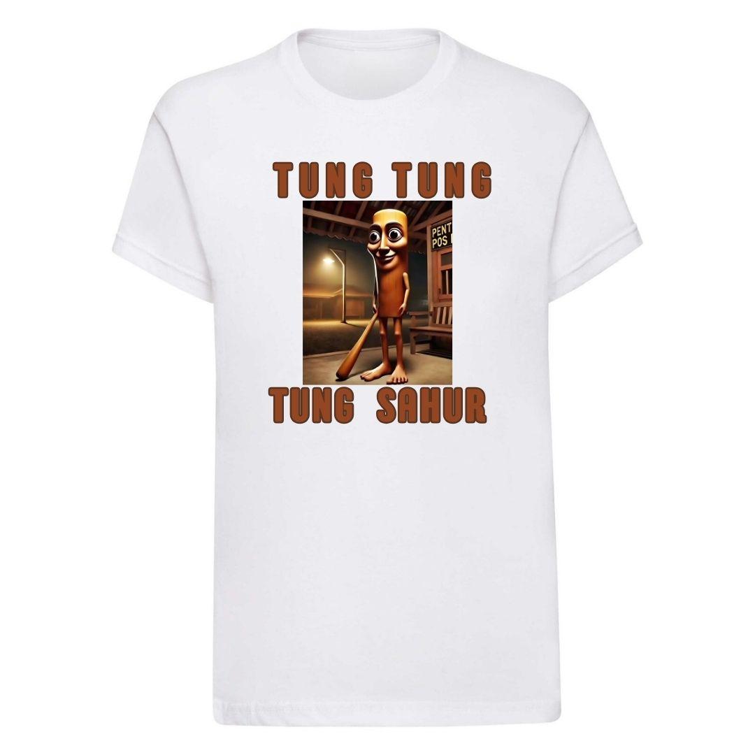 Дитяча футболка з принтом Tung Tung Tung Sahur Тун тун тун Сахур, фото 1
