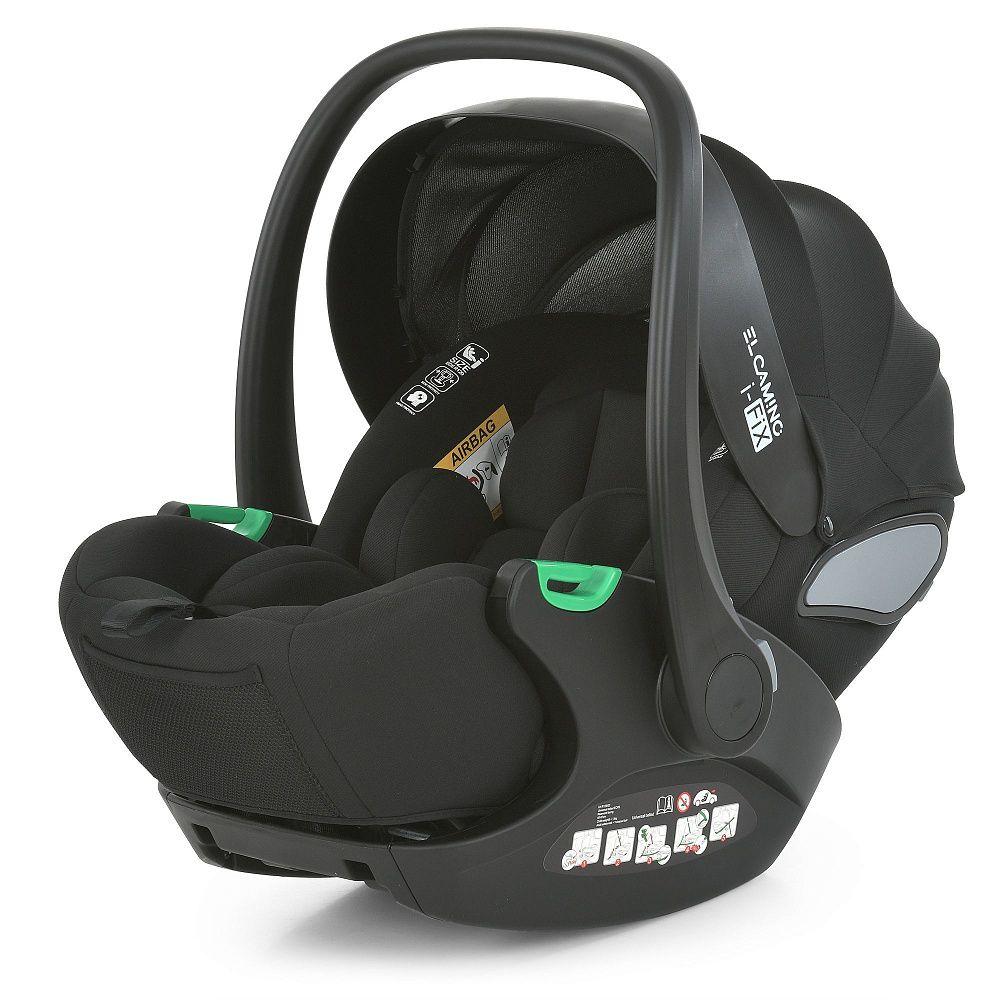 Автокрісло дитяче El Camino i-FIX ME 1110 Moon Black
