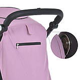 Коляска дитяча El Camino Dynamic Pro рожева ME 1053-3 Mauve Pink, фото 11