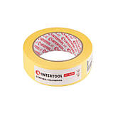 Стрічка малярська 38 мм, 40 м, жовта INTERTOOL DM-3840, фото 3