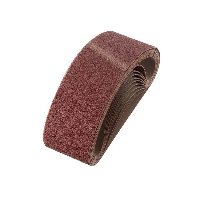 Стрічка шліфувальна 75*533 мм, зерно 40, уп. 10 шт INTERTOOL BT-0404, фото 1