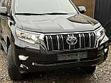 Вії на фари (2 шт., для LED) для Toyota Land Cruiser Prado 150, фото 4